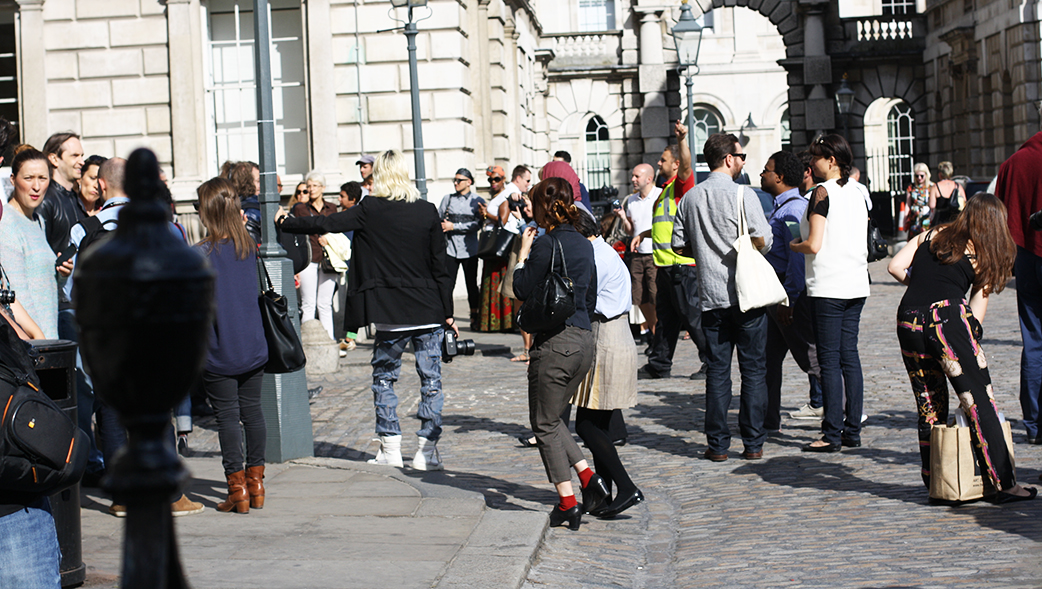 Fashion Week,  snapshots, London